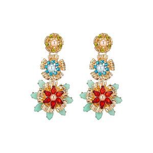 Eye Candy La Rebecca Crystal Statement Earrings